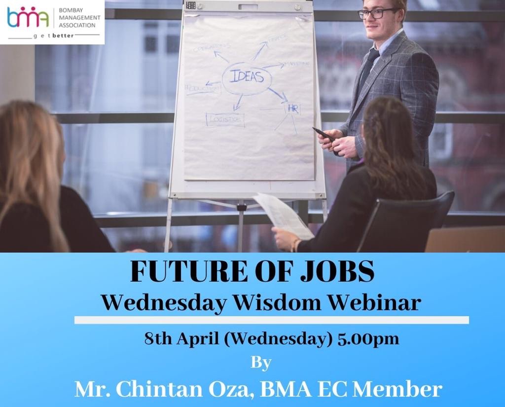 Webinar on Future of Jobs by Mr Chintan Oza